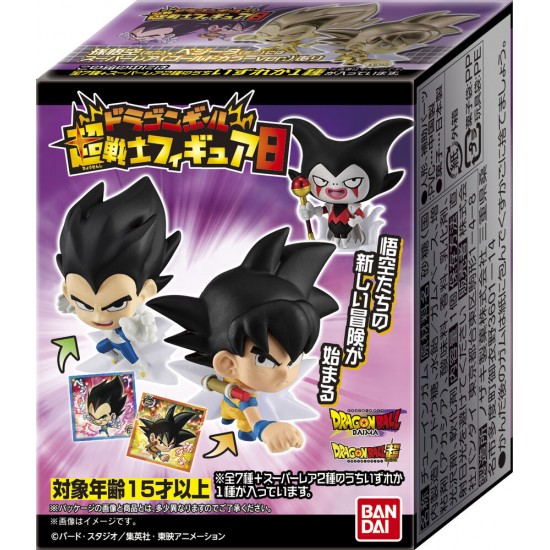 Dragon Ball assorted Super Warrior surprise figure 5cm 12 Τεμ.