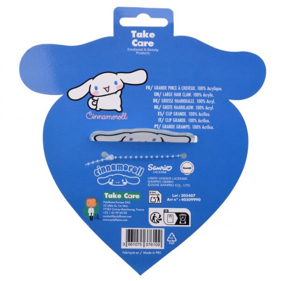 Hello Kitty Cinnamoroll premium hair clip 12 Τεμ.