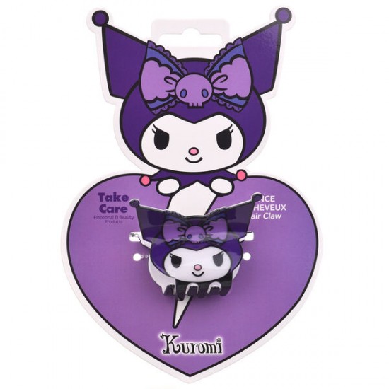 Hello Kitty Kuromi premium hair clip 12 Τεμ.