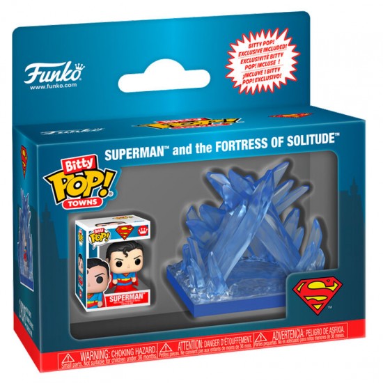 Bitty POP figure Town DC Comics Superman Fortress of Solitude