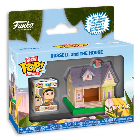 Bitty POP figure Town Disney Pixar UP Russel and the House