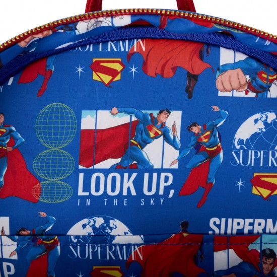 Loungefly DC Comics Superman backpack 43cm
