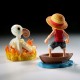 One Piece Luffy & Going Merry Log Stories figure 8cm
