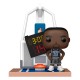 POP figure Deluxe Orlando Magic Shaq with Backboard