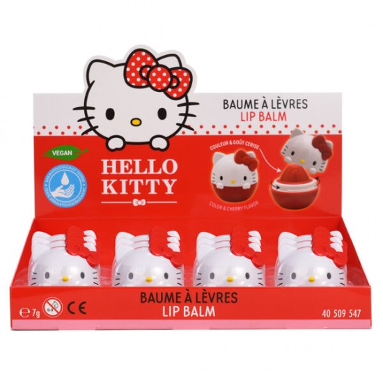 Hello Kitty 3D lip balm 12 Τεμ.