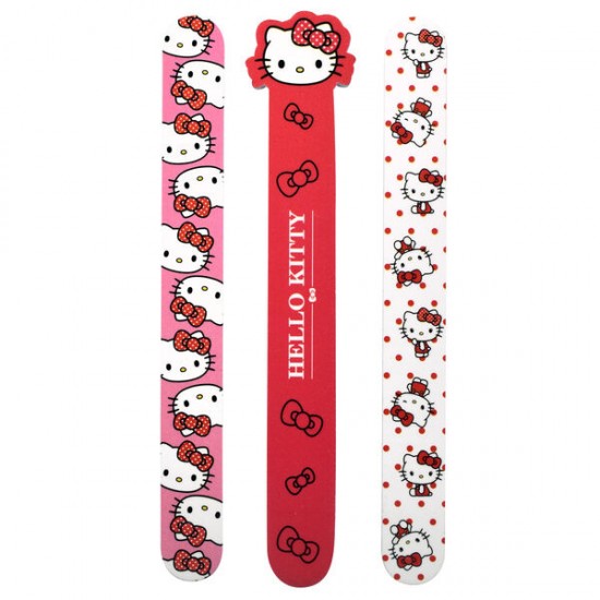 Hello Kitty set 3 nail files 12 Τεμ.