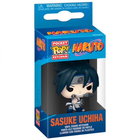 Pocket POP Keychain Naruto Sasuke Uchiha