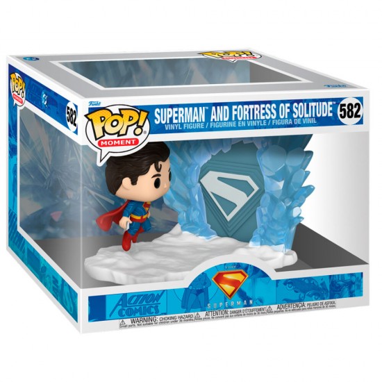 POP figure Moment DC Comics Superman - Superman and Fortress of Solitude