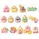 Kirby Cookie assorted surprise keychain 5cm 14 Τεμ.