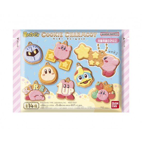 Kirby Cookie assorted surprise keychain 5cm 14 Τεμ.