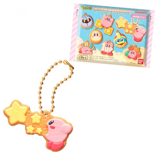 Kirby Cookie assorted surprise keychain 5cm 14 Τεμ.