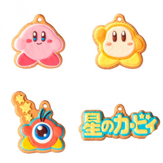 Kirby Cookie assorted surprise keychain 5cm 14 Τεμ.