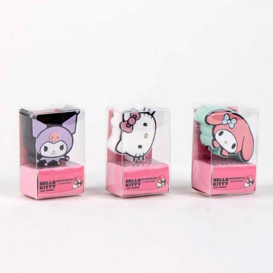 Hello Kitty assorted Pencil sharpener 24 Τεμ.