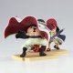 One Piece World Collectable Log Stories Edward Newgate vs. Shanks figure 13cm