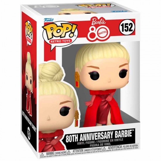 POP figure Barbie 80th Anniversary Barbie