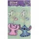 Disney Angel & Stitch Set 2 keychains