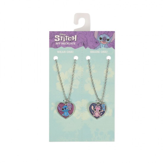 Disney Angel & Stitch Set 2 necklaces