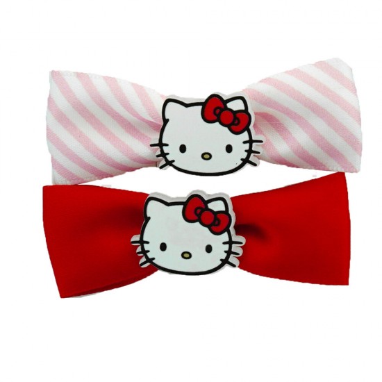 Hello Kitty 2 Hair clips pack 6 Τεμ.