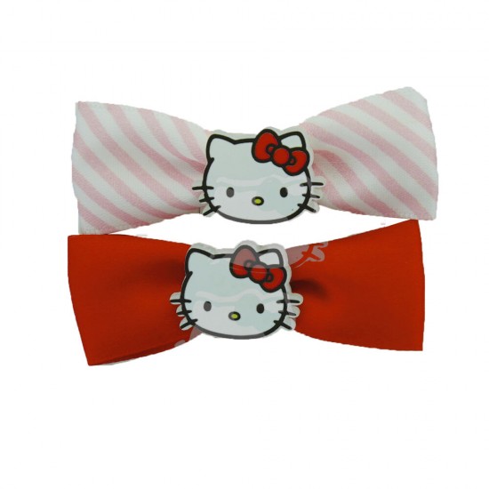 Hello Kitty 2 Hair clips pack 6 Τεμ.