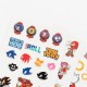 Sonic The Hedgehog reusable sticker set 6 Τεμ.