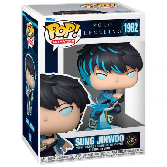 POP figure Solo Leveling Sung Jinwoo 5 + 1 Chase 6 Τεμ.