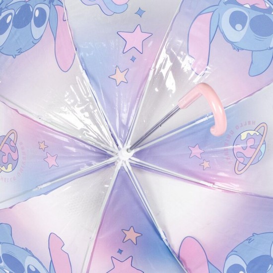 Disney Stitch manual bubble umbrella