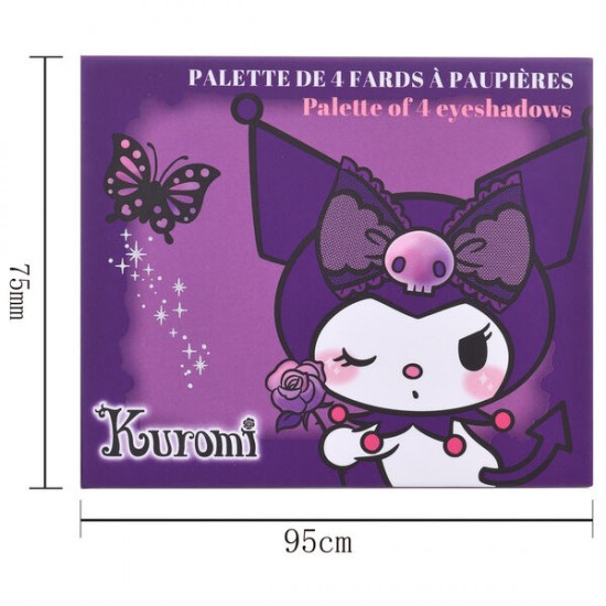 Hello Kitty Kuromi 4 colour palette 12 Τεμ.