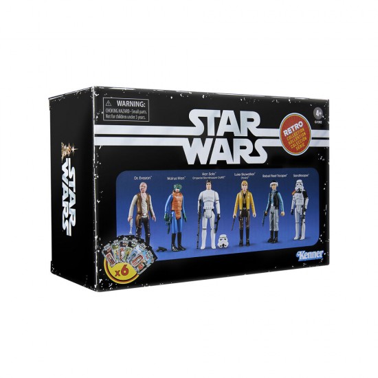 Star Wars set 6 figures 9,5cm