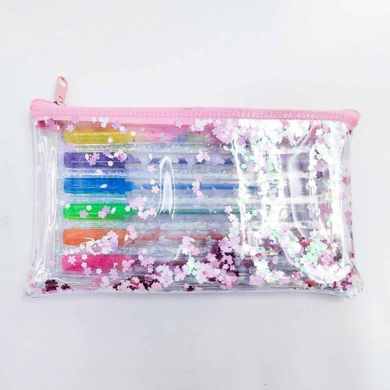 Hello Kitty pack 6 gel pens 24 Τεμ.