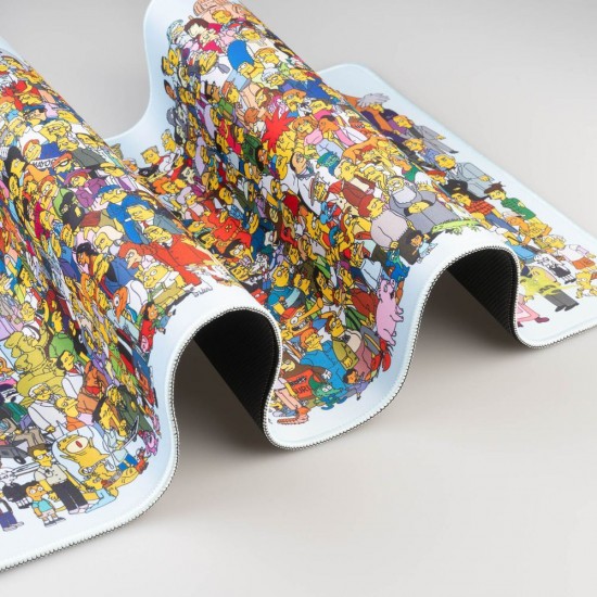 The Simpsons gaming desk mat