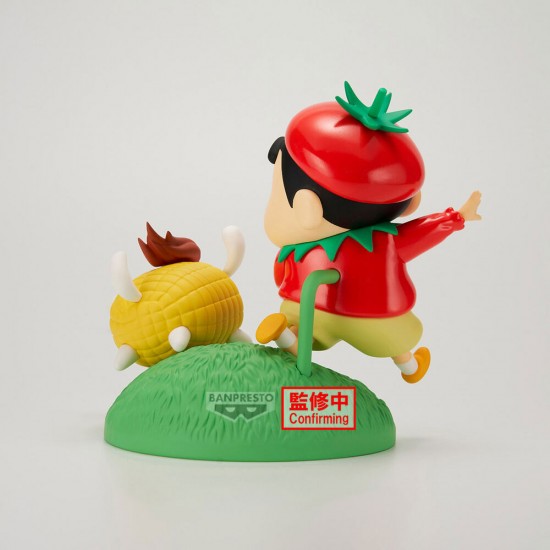 Crayon Shinchan Shinnosuke Vegetable Costume figure 10cm