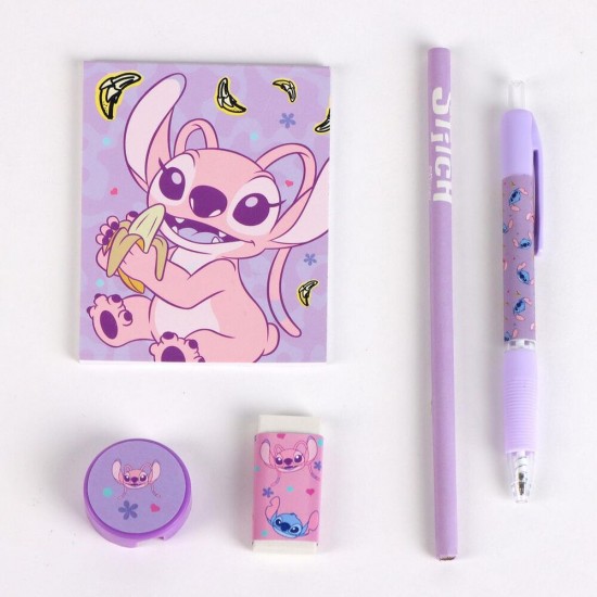 Disney Stitch assorted plush pencil case 6 Τεμ.