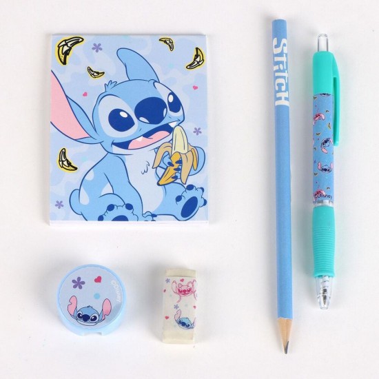 Disney Stitch assorted plush pencil case 6 Τεμ.
