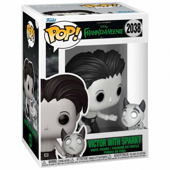 POP figure Disney Frankenweenie Victor with Sparky