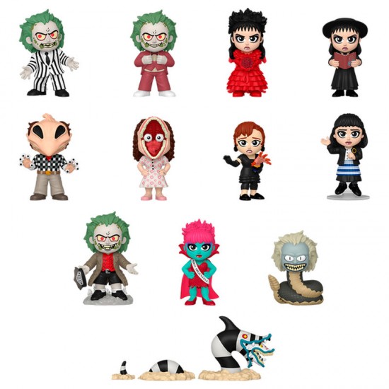 Assorted Mystery Mini figure Beetlejuice 12 Τεμ.