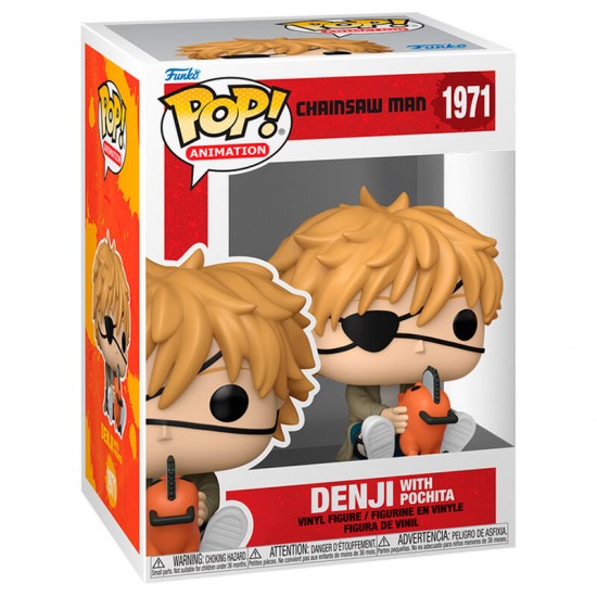 POP figure Chainsaw Man Denji with Pochita