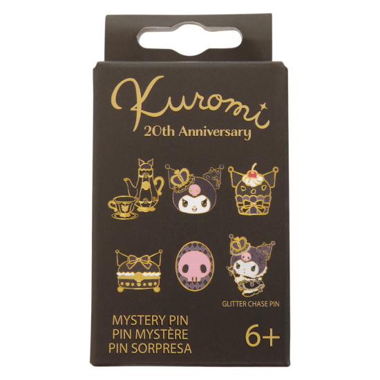 Loungefly Hello Kitty Kuromi 20th Anniversary Mystery Blind Box Enamel Pin assorted 12 Τεμ.