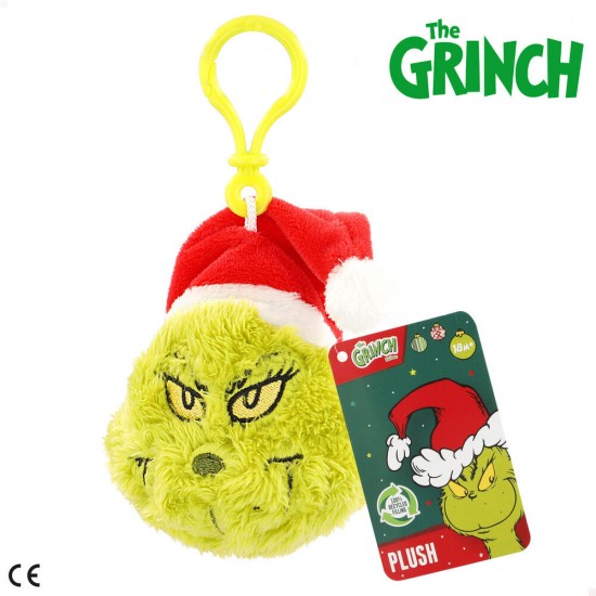 The Grinch plush keychain 8cm 24 Τεμ.