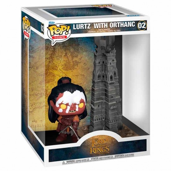 POP figure Town The Lord of the Rings Lurtz with Orthanc