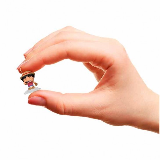 Blister 4 figures Bitty POP One Piece Luffy