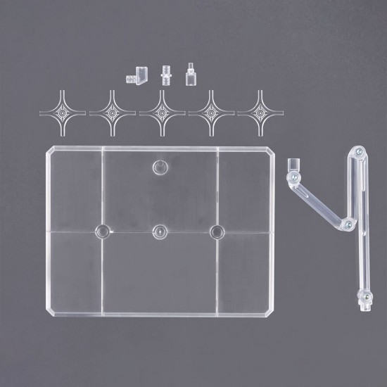 Display Stand Action Base 8 Clear