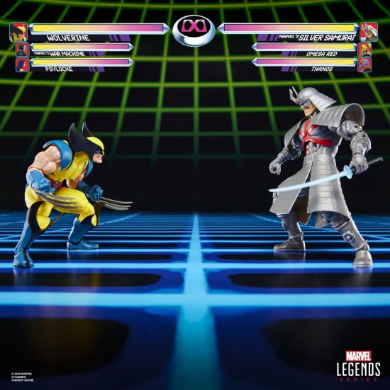 Marvel Legends Wolverine & Silver Samurai Gameverse pack 2 figures 15cm