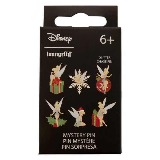 Loungefly Disney Peter Pan Tinker Bell Holiday Mystery Blind Box Enamel Pin assorted 12 Τεμ.