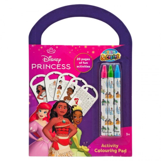 Disney Princess assorted Activity and colouring set 12 Τεμ.