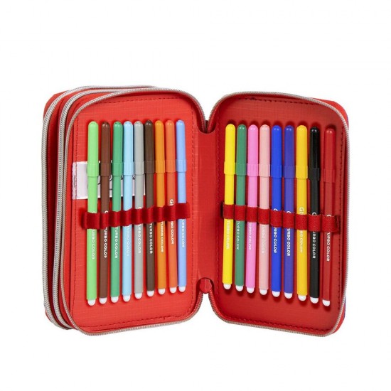 Marvel Spiderman triple pencil case