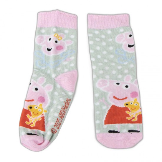 Peppa Pig Money box 4 pairs of socks 12 Τεμ.