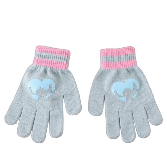 Disney Stitch winter set snood hat gloves