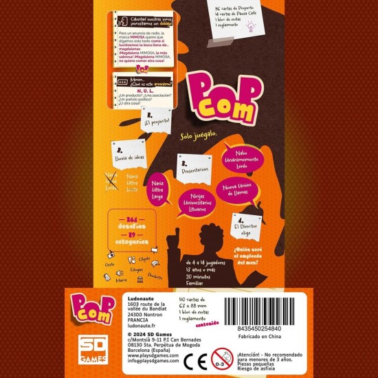 Spanish Pop Com game