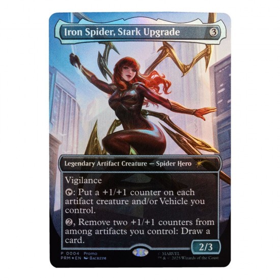 Marvel Spider-Man Magic The Gathering Mary Jane Watson Iron Spider  figure 15cm