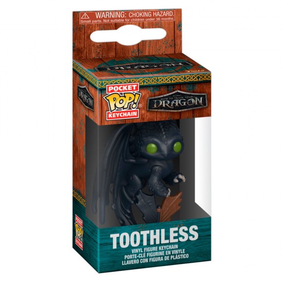 Pocket POP Keychain Deluxe How to Train Your Dragon Toothless